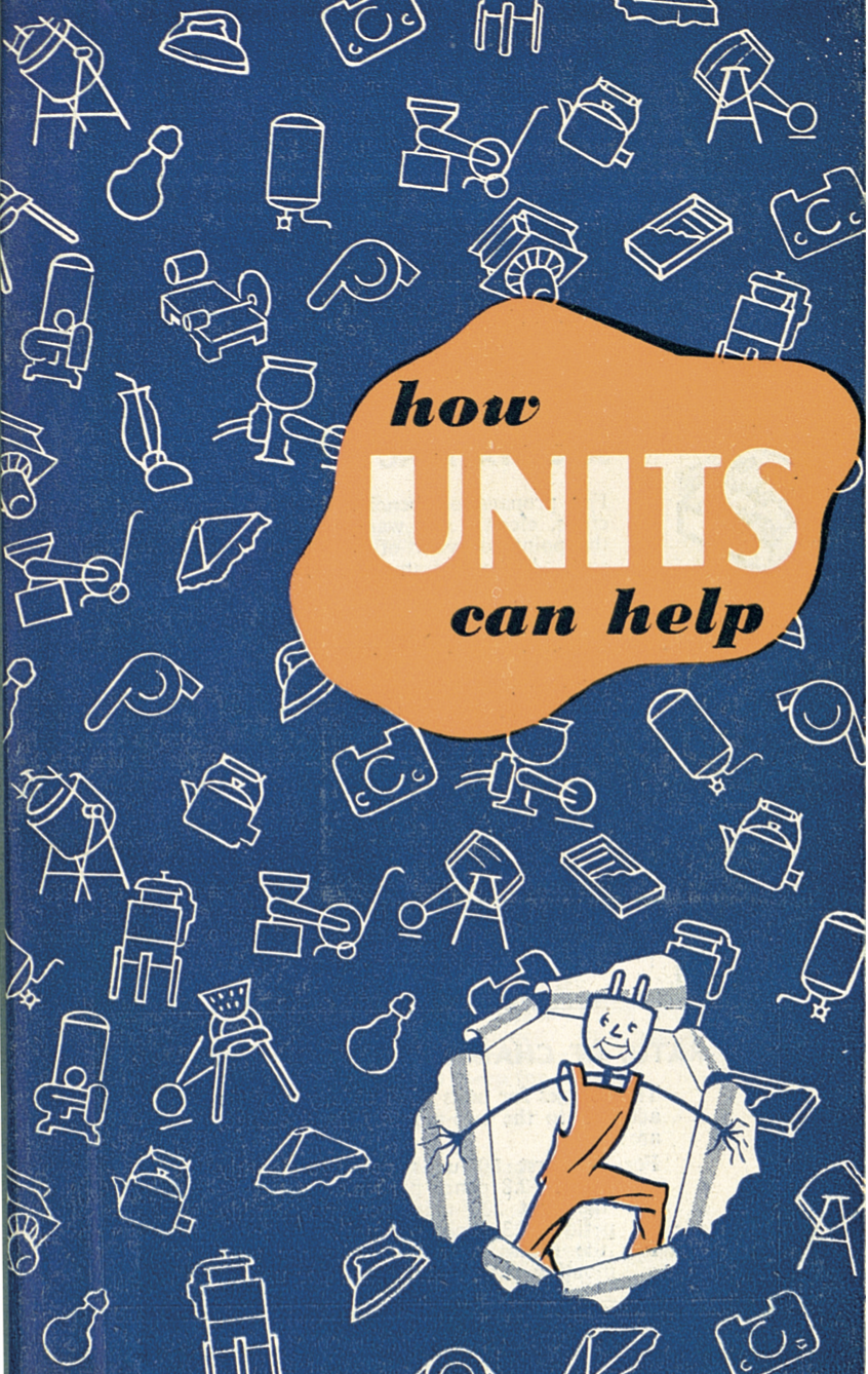 Figure 2: How Units Can Help, ESB pamphlet, front cover, 1954 (Courtesy of the ESB Archives).